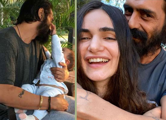 Arjun Rampal stays in Karjat with wife Gabriella and son Arik amid lockdown!