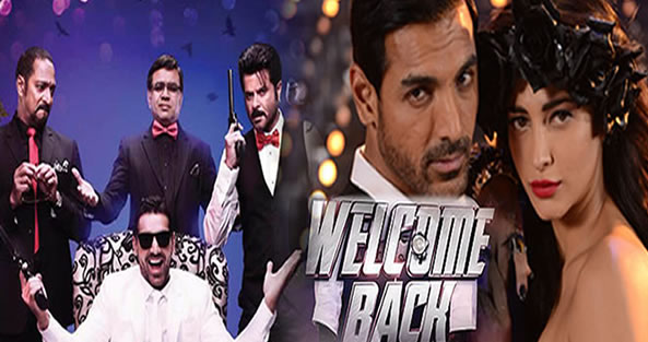 welcome back movie poster