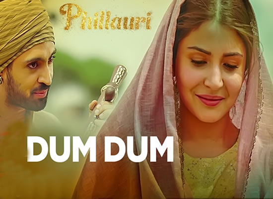 Dum Dum song of film Phillauri at No. 2 from 24th Feb to 2nd March!