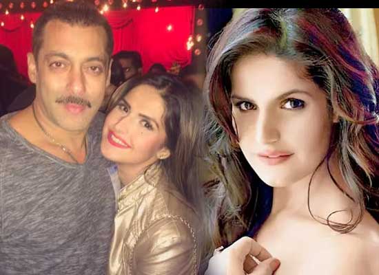 Zareen Khan opens up on being caught while continuously staring at Salman!