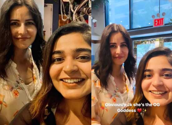 Katrina Kaif gratifies female fan with a picture in New York! Katrina Kaif gratifies female fan with a picture in New York!
