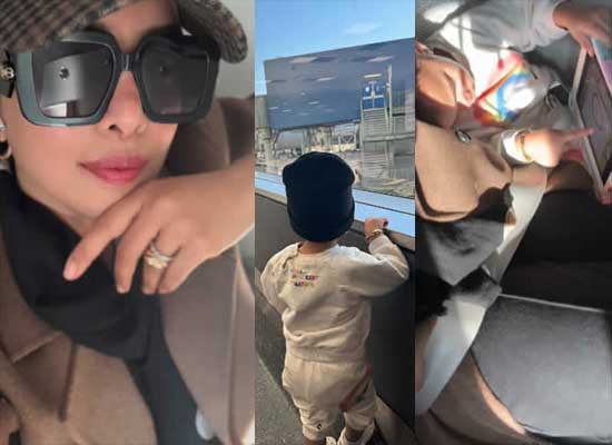 Priyanka Chopra reaches Australia with her 'best travel partner' Malti Marie!