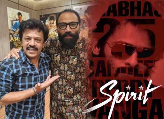 Sandeep Reddy Vanga's Next: Upendra Limaye Reunites with Director for Prabhas' Spirit!