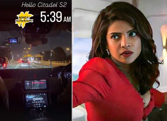 Priyanka Chopra kicks off spy series Citadel Season 2 in wee hours of Monday morning!