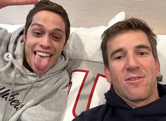 Pete Davidson opens up on 'The Eli Manning Show'!