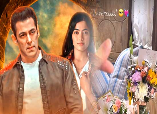 Rashmika Mandanna shares 1st BTS PIC from sets of Salman Khan starrer Sikandar!