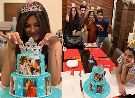 Sushmita Sen to celebrate her Miss Universe achievement with family after 25 years!