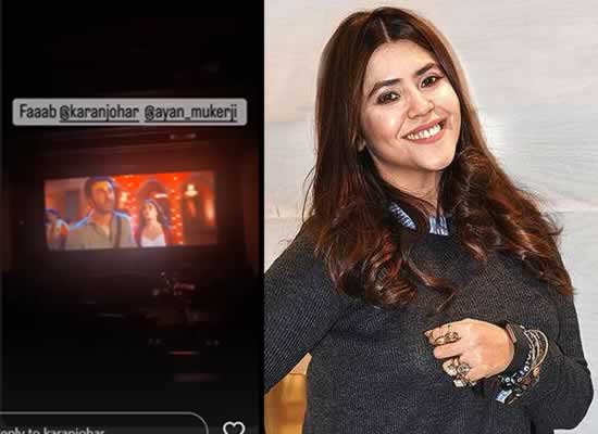 Ektaa Kapoor's admiration for Ranbir Kapoor starrer Brahmastra!