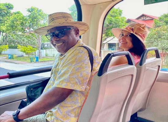 Newlywed Ashish Vidyarthi to share a happy pic with wife Rupali Barua from their holiday!
