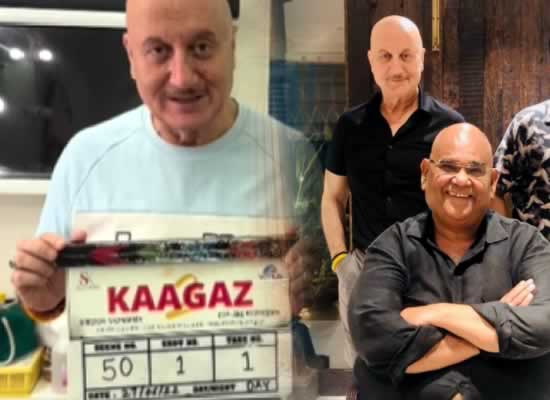 Anupam Kher reunites with Satish Kaushik for his 526th movie 'Kaagaz 2'!