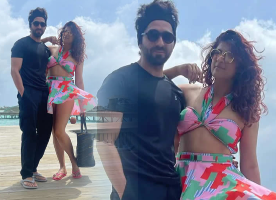 Ayushmann Khurrana's loveable moments with Tahira Kashyap in Maldives!