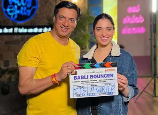 Tamannaah Bhatia wraps up shooting of her next 'Babli Bouncer'!