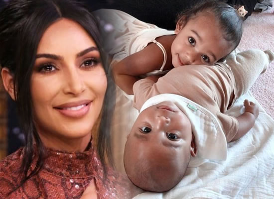 Kim Kardashian to share a lovely snap of her kids, Chicago and Psalm!