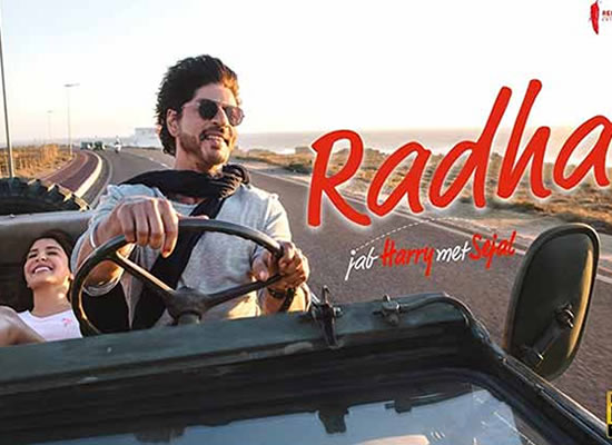 Radha song of film Jab Harry Met Sejal at No. 4 from 4th Aug to 10th Aug!