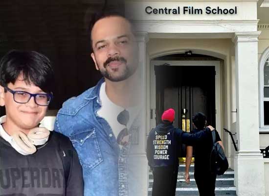 Rohit Shetty gets emotional as son Ishaan joins film school in London!