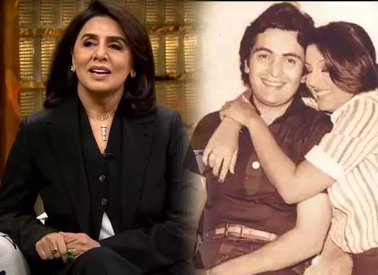 Neetu Kapoor talks about her 'strict boyfriend' Rishi Kapoor!