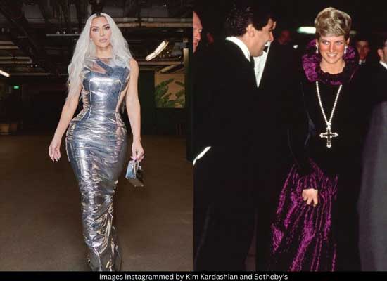 Kim Kardashian buys late Princess Diana's iconic pendant.