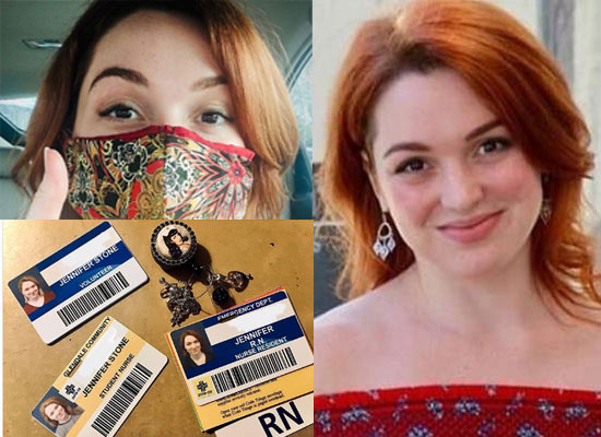 Jennifer Stone becomes a registered nurse to combat Coronavirus!