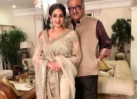 Boney Kapoor confirms the launch of Sridevi's biography Sridevi - The Life Of A Legend!