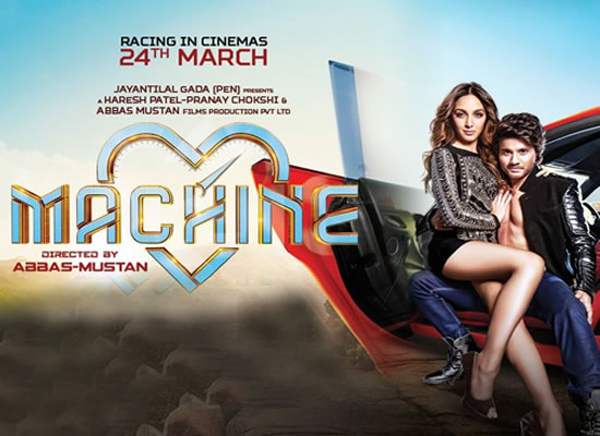 The music of film Machine is an average one with a few tuneful numbers!
