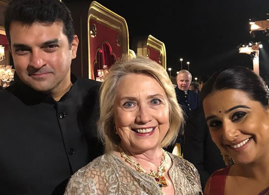 Vidya Balan to share a 'Precious pic' with Former US Secretary of State Hillary Clinton!