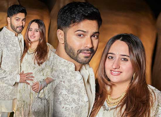 Varun Dhawan to share a loveable pic with wifey Natasha Dalal from Jamnagar!