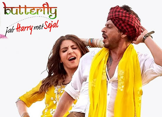 Butterfly song of film Jab Harry Met Sejal at No. 1 from 4th Aug to 10th Aug!