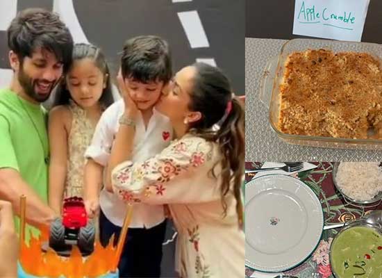 Shahid Kapoor-Mira Rajput's daughter Misha turns pastry chef!