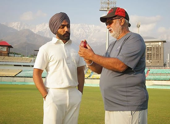 Punjabi actor Ammy Virk to share a snap of training under cricketer Balwinder Singh Sandhu!