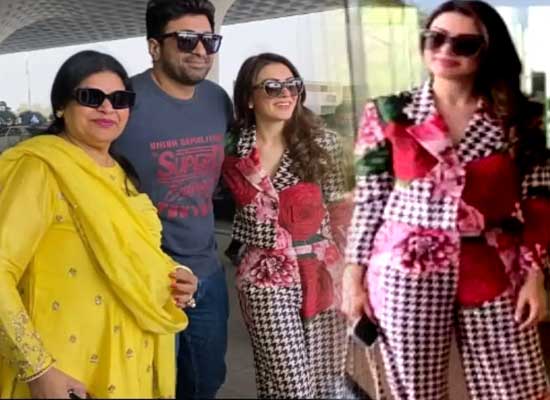 Hansika Motwani heads to Jaipur for her grand wedding with Sohael Khaturiya!