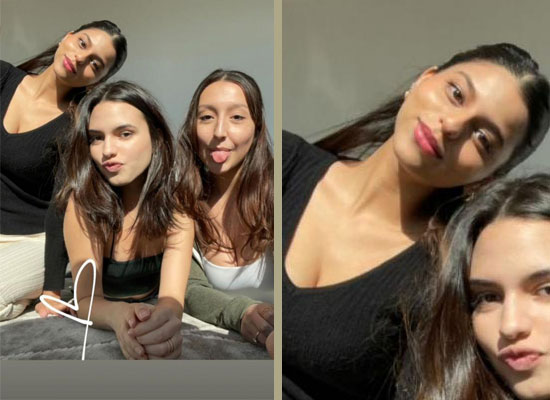 Star kid Suhana Khan's loveable pic with her friends!