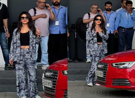 Priyanka Chopra Returns to Mumbai: Radiant and Gracious!