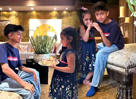 Shilpa Shetty's kids Viaan and Samisha to celebrate Bhai Dhooj in a cute way!