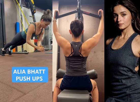 Alia Bhatt Shows Off Her Strength with Pro Push-Ups!