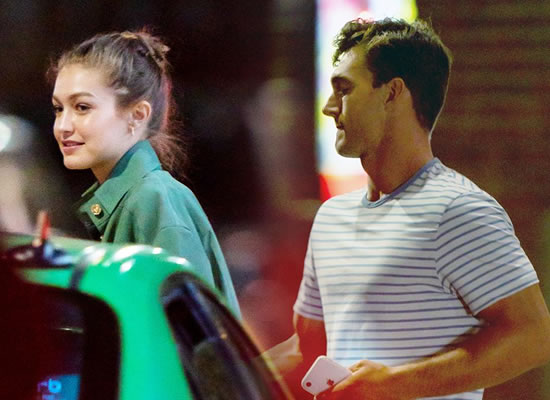 Tyler Cameron's romantic date with Gigi Hadid in New York!