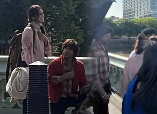SRK and Taapsee Pannu's lovely BTS pic from Dunki sets in London! SRK and Taapsee Pannu's lovely BTS pic from Dunki sets in London!