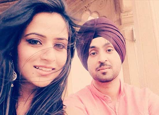 Diljit Dosanjh's co-star Oshin Brar responds to being misreported as his wife!
