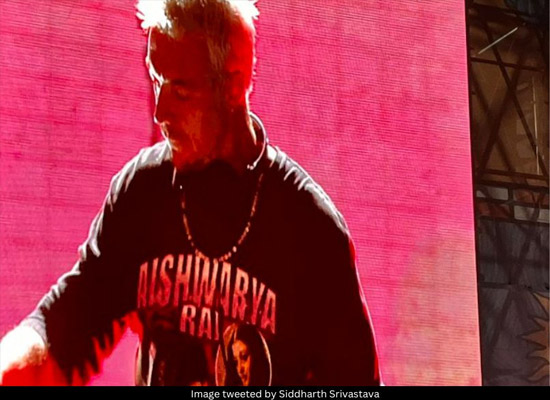 DJ Diplo wears t-shirt with Aishwarya Rai's name and pictures at Lollapalooza India!