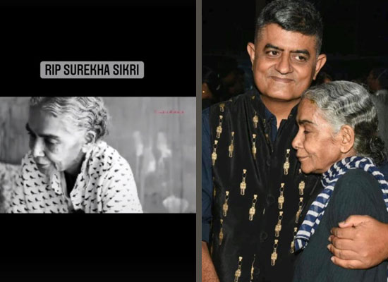 Ayushmann and Gajraj Rao pay heartfelt tribute to their costar Surekha Sikri!