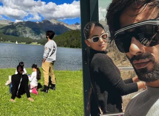 Shahid Kapoor and Mira Rajput to share happy moments from their Switzerland holiday!