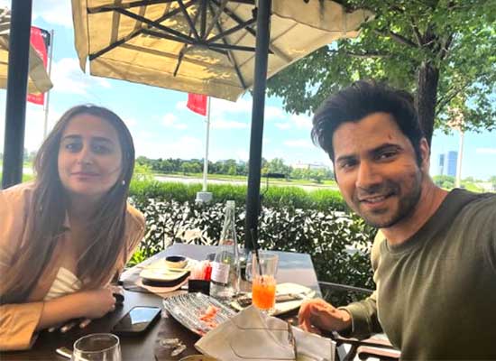 Bruised Varun Dhawan's THROWBACK pic from Citadel sets with wifey Natasha Dalal!