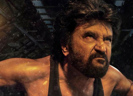 Rajinikanth's intense look in the latest poster of Darbar!