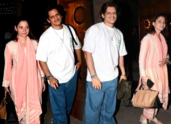 Vijay Varma and Tamannaah Bhatia step out for dinner date in the city!