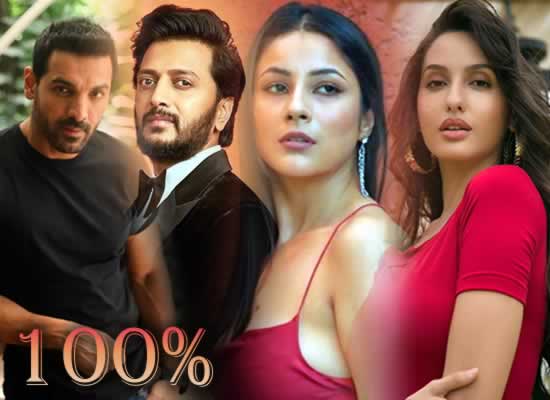 John Abraham's union with Shehnaaz Gill, Riteish Deshmukh and Nora Fatehi for 100%!