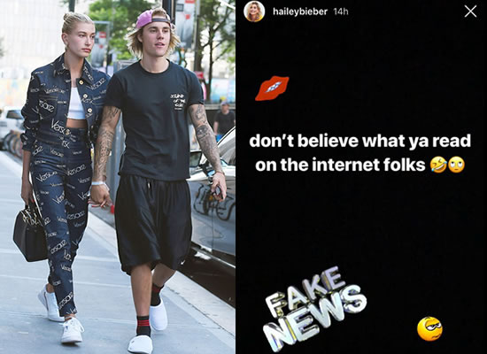 Hailey Baldwin denies trust issues with Justin Bieber!