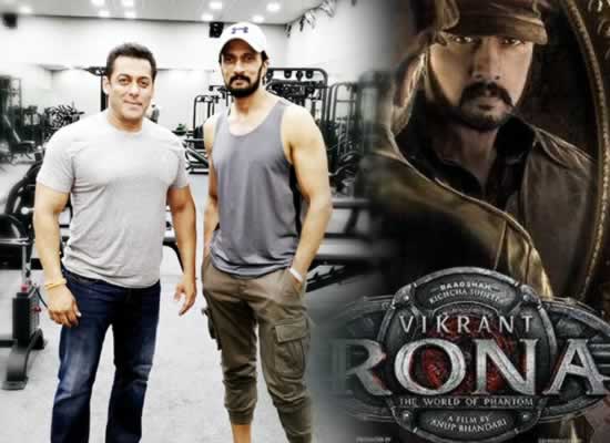 Salman Khan to share Hindi trailer of Kichcha Sudeep's Vikrant Rona!