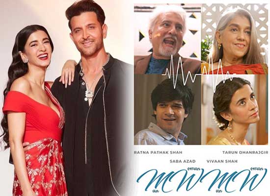 Hrithik Roshan cheers for Naseeruddin Shah's short film starring Saba Azad!
