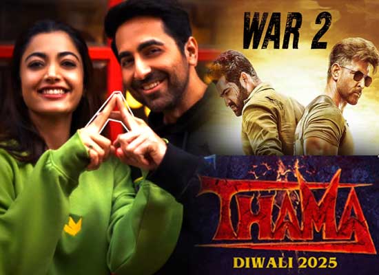 Horror-Comedy Meets Spy Thriller: 'Thama' Teaser Alongside 'War 2'!