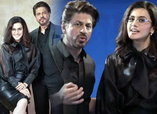 Taapsee Pannu opens up on featuring with SRK in Dunki!