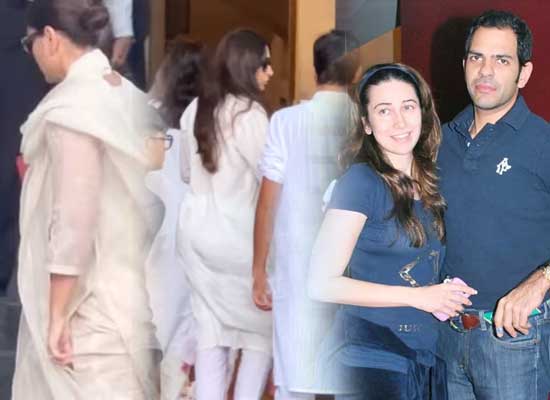 Sunjay Kapur Funeral: Karisma Kapoor and Children Stand Together in Mourning!